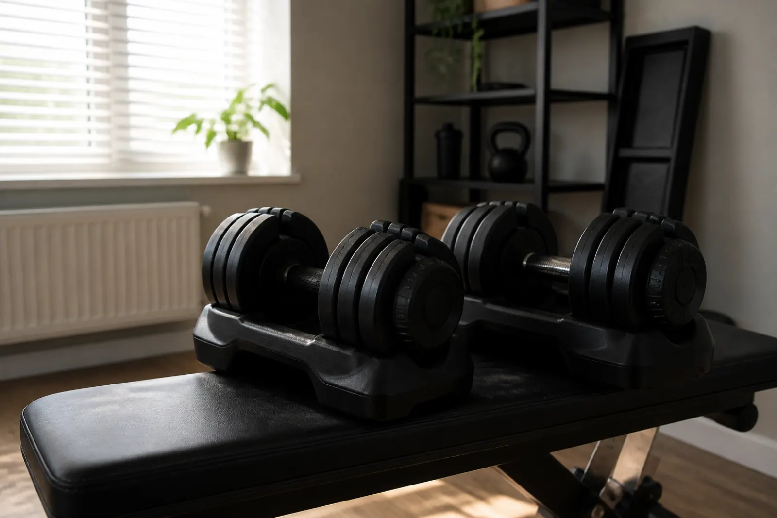 Adjustable dumbbells